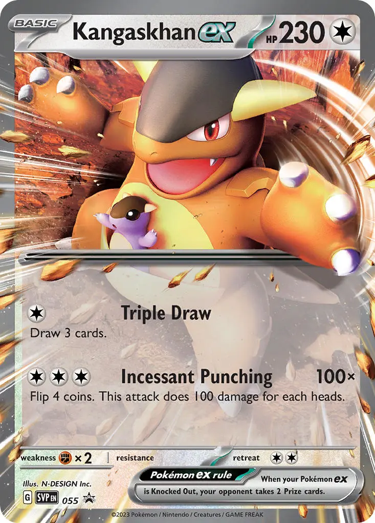 Kangaskhan ex 055 — Scarlet & Violet Promo