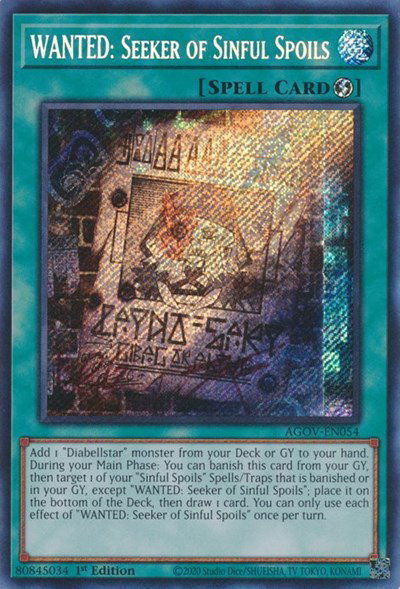 WANTED: Seeker of Sinful Spoils 