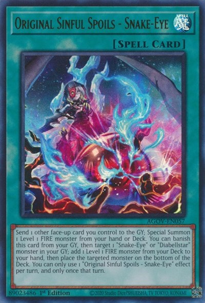 Original Sinful Spoils - Snake-Eye 