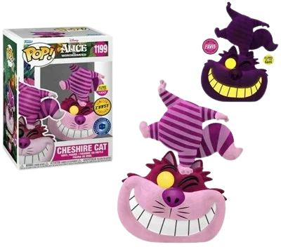 Alice in Wonderland (1951): Cheshire Cat (Flocked) (Glow in the Dark)