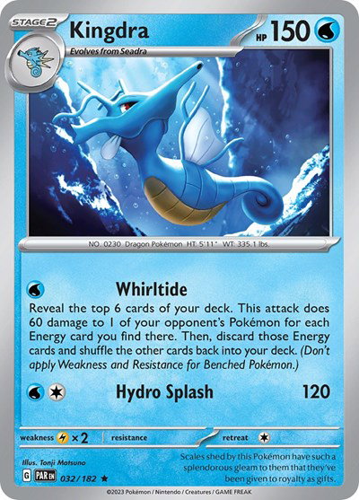 Kingdra 032/182 — Paradox Rift