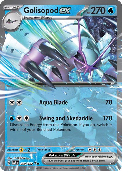 Golisopod ex 050/182 — Paradox Rift