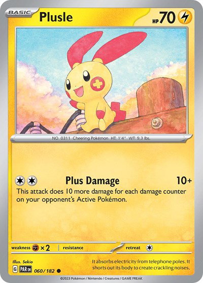 Plusle 060/182 — Paradox Rift