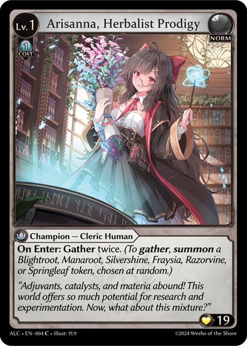 Alchemical Revolution - Grand Archive Card List and Prices