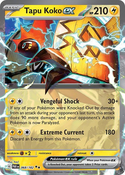 Tapu Koko ex 068/182 — Paradox Rift