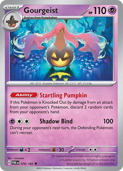 Gourgeist 078/182 — Paradox Rift