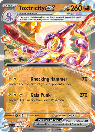 Toxtricity ex 100/182 — Paradox Rift