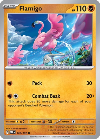 Flamigo 106/182 — Paradox Rift