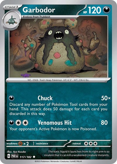 Garbodor 117/182 — Paradox Rift
