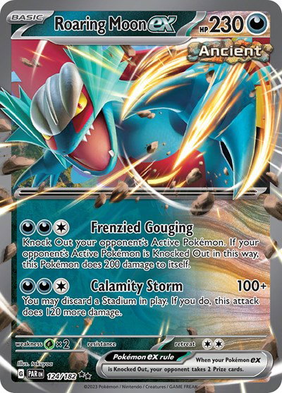 Roaring Moon ex 124/182 — Paradox Rift