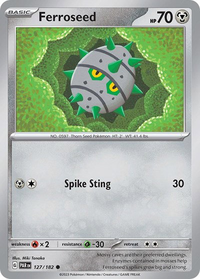 Ferroseed 127/182 — Paradox Rift