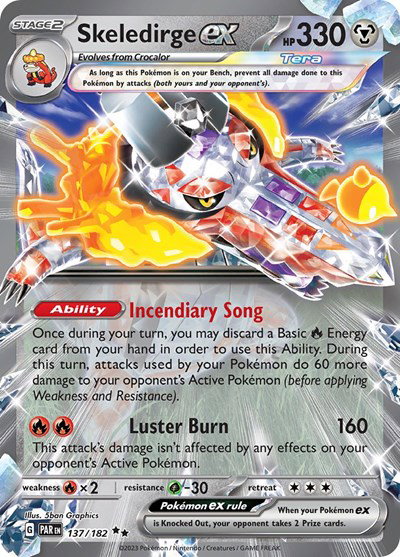 Skeledirge ex 137/182 — Paradox Rift