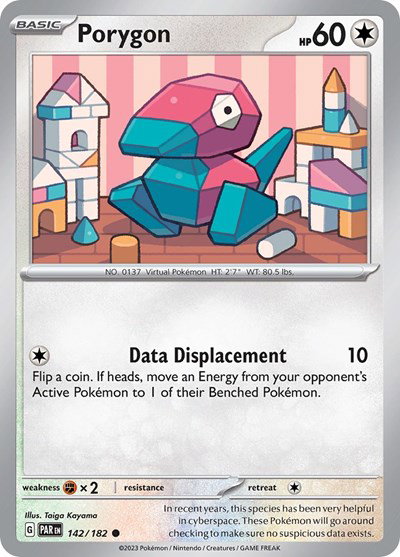 Porygon 142/182 — Paradox Rift