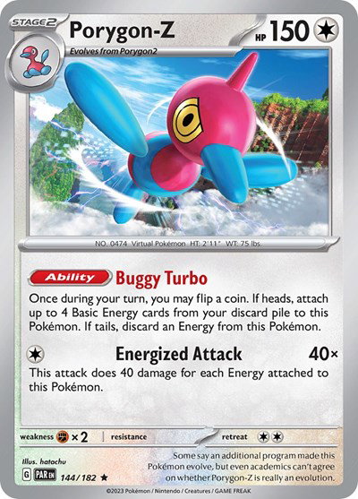 Porygon-Z 144/182 — Paradox Rift