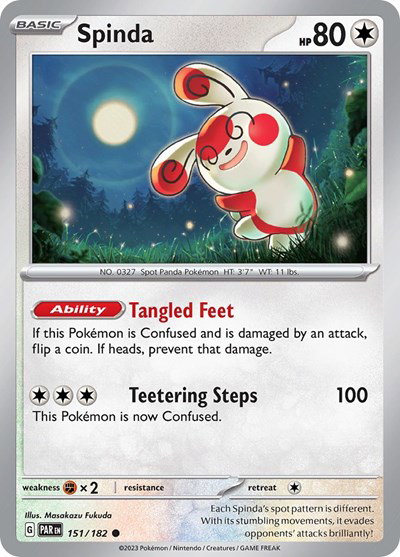 Spinda 151/182 — Paradox Rift