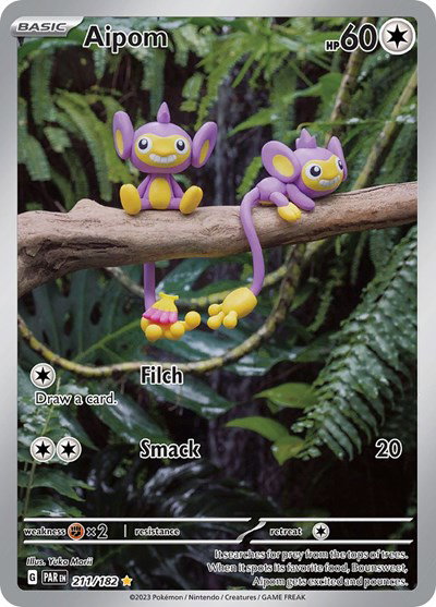 Aipom 211/182 — Paradox Rift