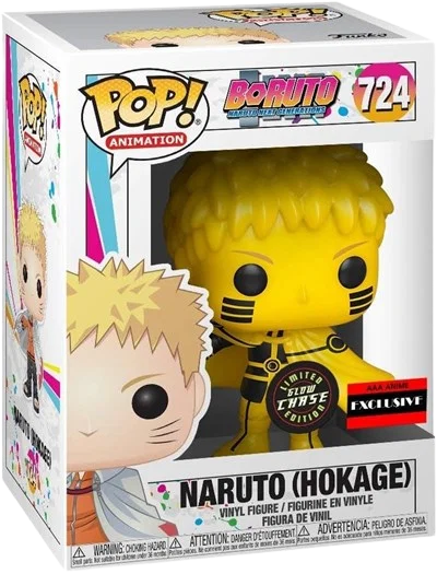 Boruto: Naruto Next Generations: Naruto (Hokage) (AAA Anime Exclusive) (Limited Edition Glow in the Dark Chase)