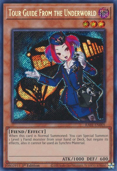 Tour Guide From the Underworld (Secret Rare) RA01-EN005