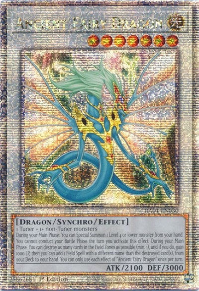 Ancient Fairy Dragon (Quarter Century Secret Rare) 