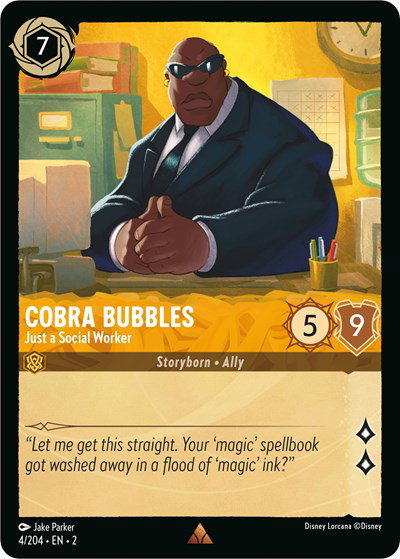 Cobra Bubbles - Just a Social Worker 4/204