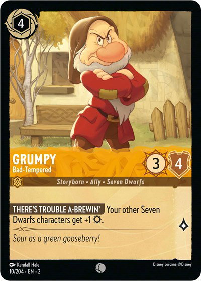 Grumpy - Bad-Tempered 10
