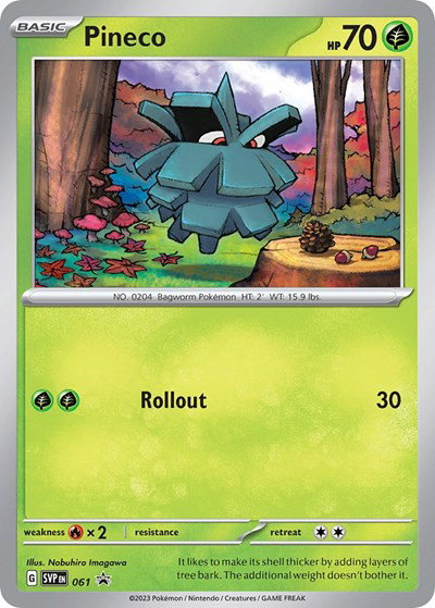 Pineco 061 — Scarlet & Violet Promo