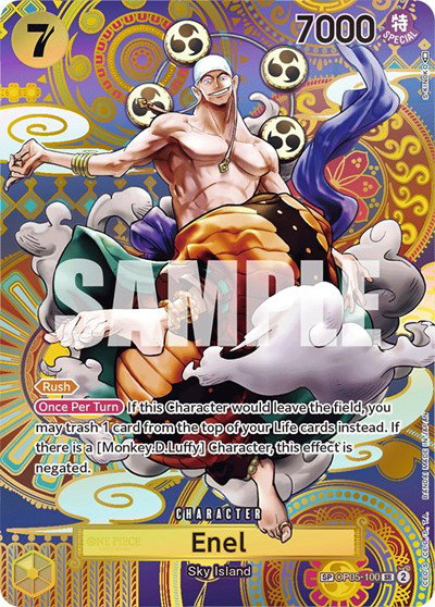 Enel (100) (SP) - OP05-100 - Awakening of the New Era One Piece