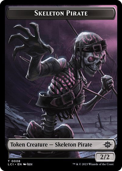 Skeleton Pirate Token 8