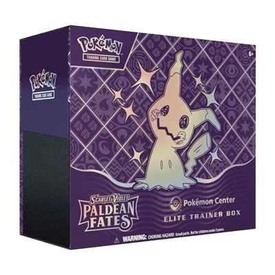 Paldean Fates Pokemon Center Elite Trainer Box (Exclusive) 
