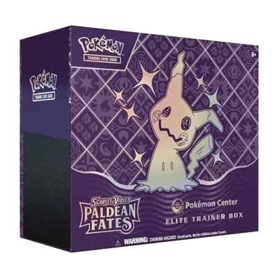 Paldean Fates Pokemon Center Elite Trainer Box (Exclusive)