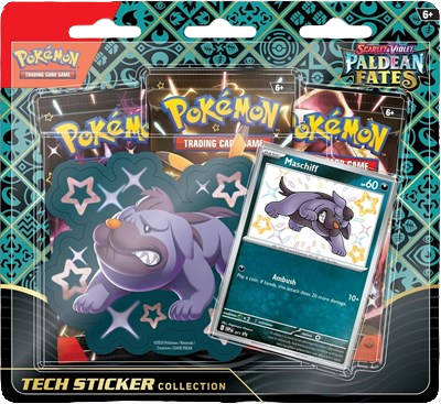 Paldean Fates Tech Sticker Collection [Maschiff] 