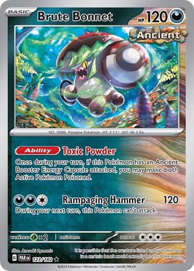 Brute Bonnet (Cosmos Holo) 123/182 — Scarlet & Violet Promo