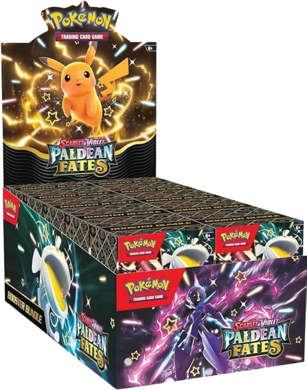 Paldean Fates Booster Bundle Display 