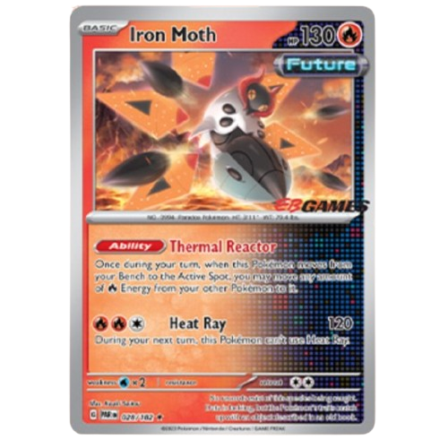 iron moth pokemon card value Iron Moth - 028/182 (EB Games Promo) - 028/182 - Miscellaneous Cards &  Products Pokemon