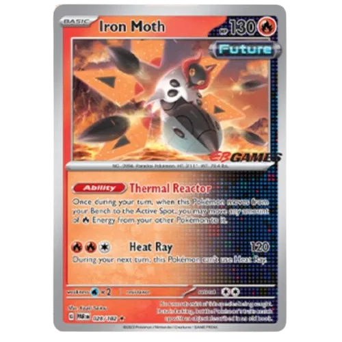 iron moth pokemon card value Iron Moth - 028/182 (EB Games Promo) - 028/182 - Miscellaneous Cards & Products Pokemon