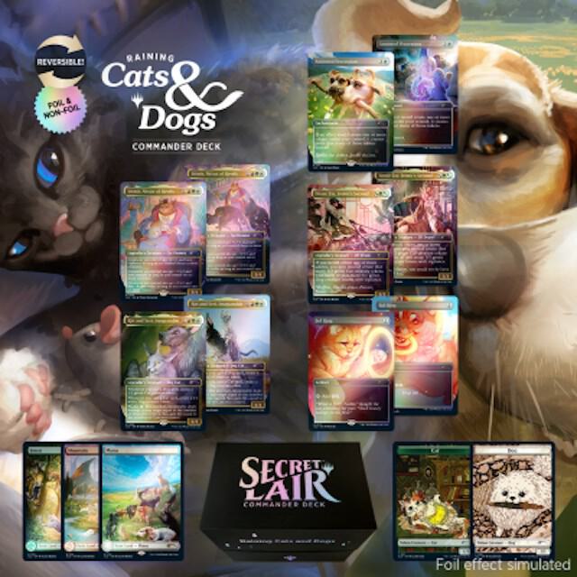 Secret Lair Commander Deck: Raining Cats and Dogs 