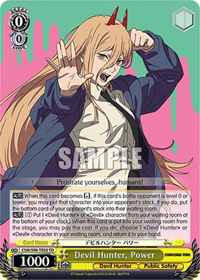Chainsaw Man - Weiss Schwarz Card List and Prices