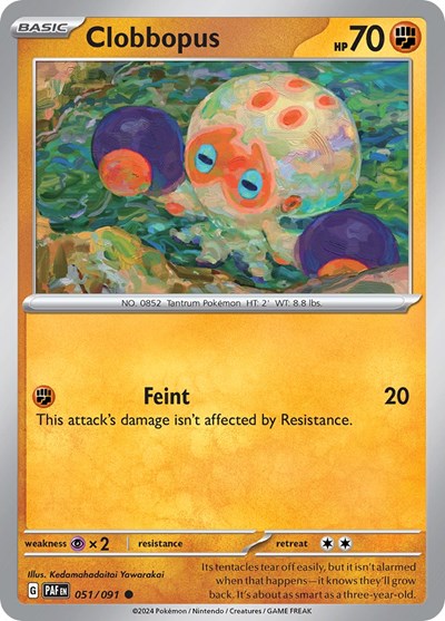 Clobbopus 051/091 — Paldean Fates