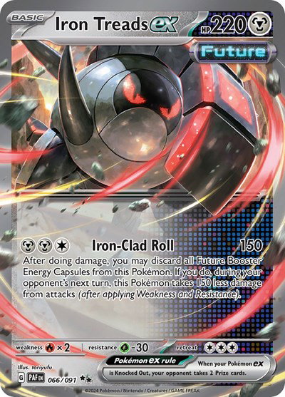 Iron Treads ex 066/091 — Paldean Fates