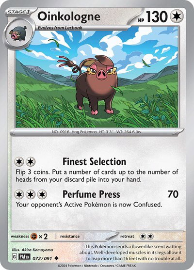 Oinkologne 072/091 — Paldean Fates