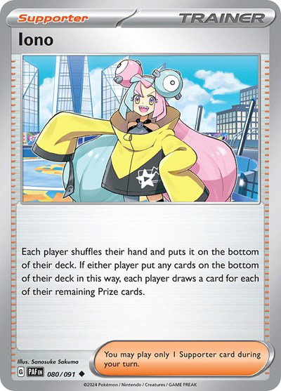 Iono 080/091 — Paldean Fates