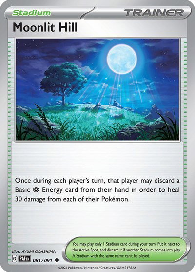Moonlit Hill 081/091 — Paldean Fates