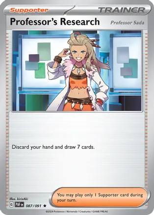 Professor’s Research 087/091 — Paldean Fates