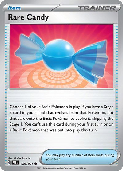 Rare Candy 089/091 — Paldean Fates