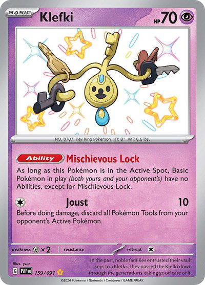 Klefki 159/091 — Paldean Fates