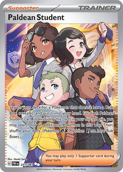 Paldean Student 231/091 — Paldean Fates
