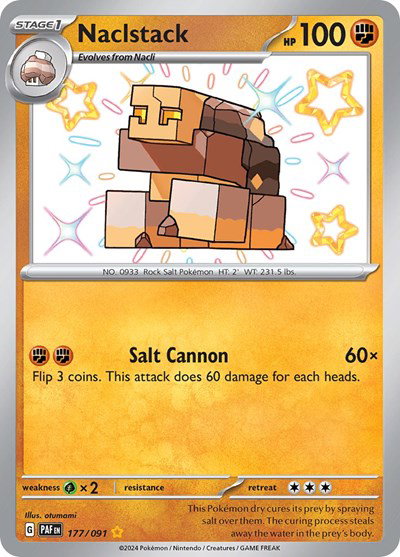 Naclstack 177/091 — Paldean Fates