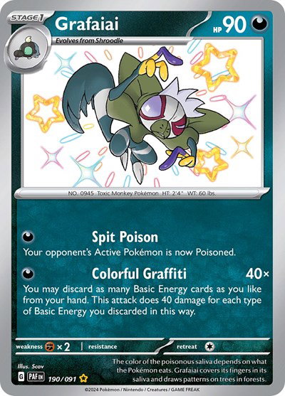 Grafaiai 190/091 — Paldean Fates