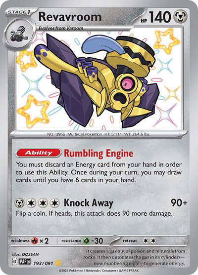 Revavroom 193/091 — Paldean Fates
