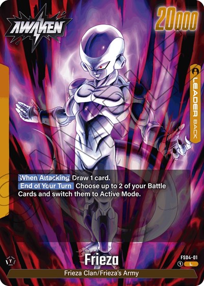 Starter Deck 4: Frieza - Dragon Ball Super Fusion World Card List